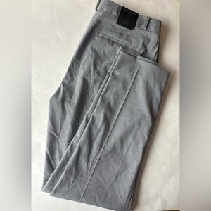 Banana Republic Ryan Straight Mid-Rise Pants Grey Women's Size 14 NWT